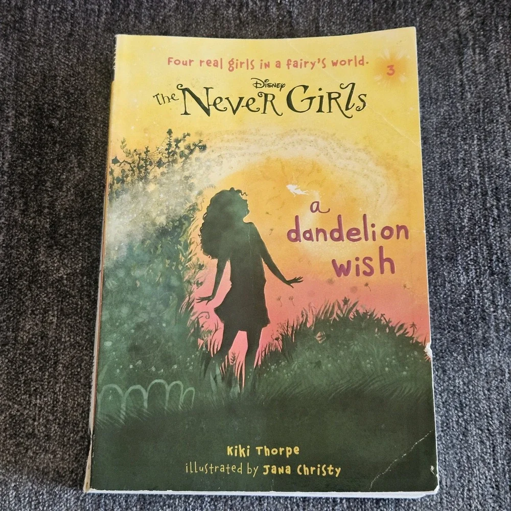 Lot Of 3 Disney The‎ Never Girls Books Kiki Thorpe Paperback 1, 2, And 3